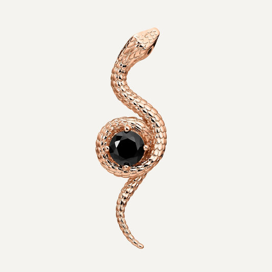NAHA ROSE GOLD PIERCING EARRING