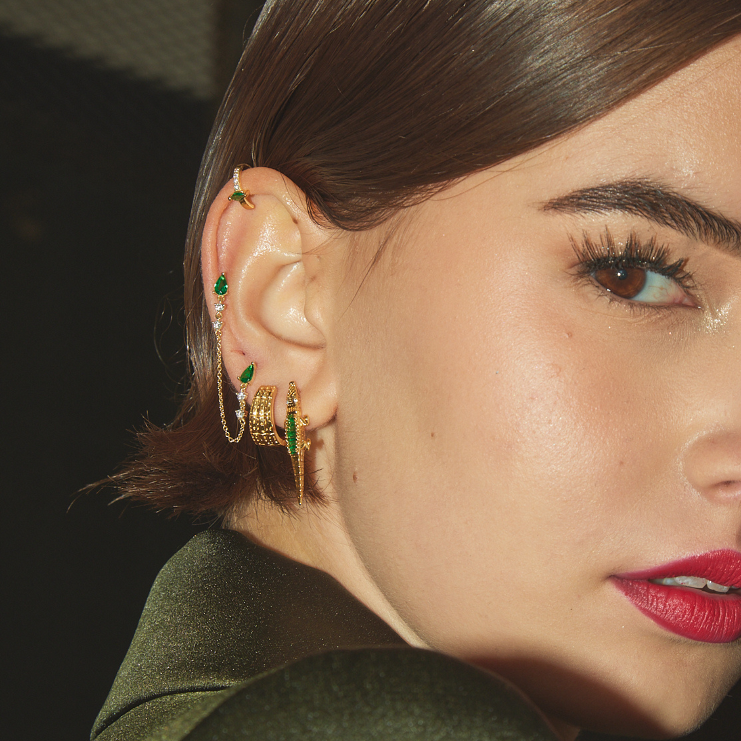 EILEEN MULTIPLE PIERCING EARRING
