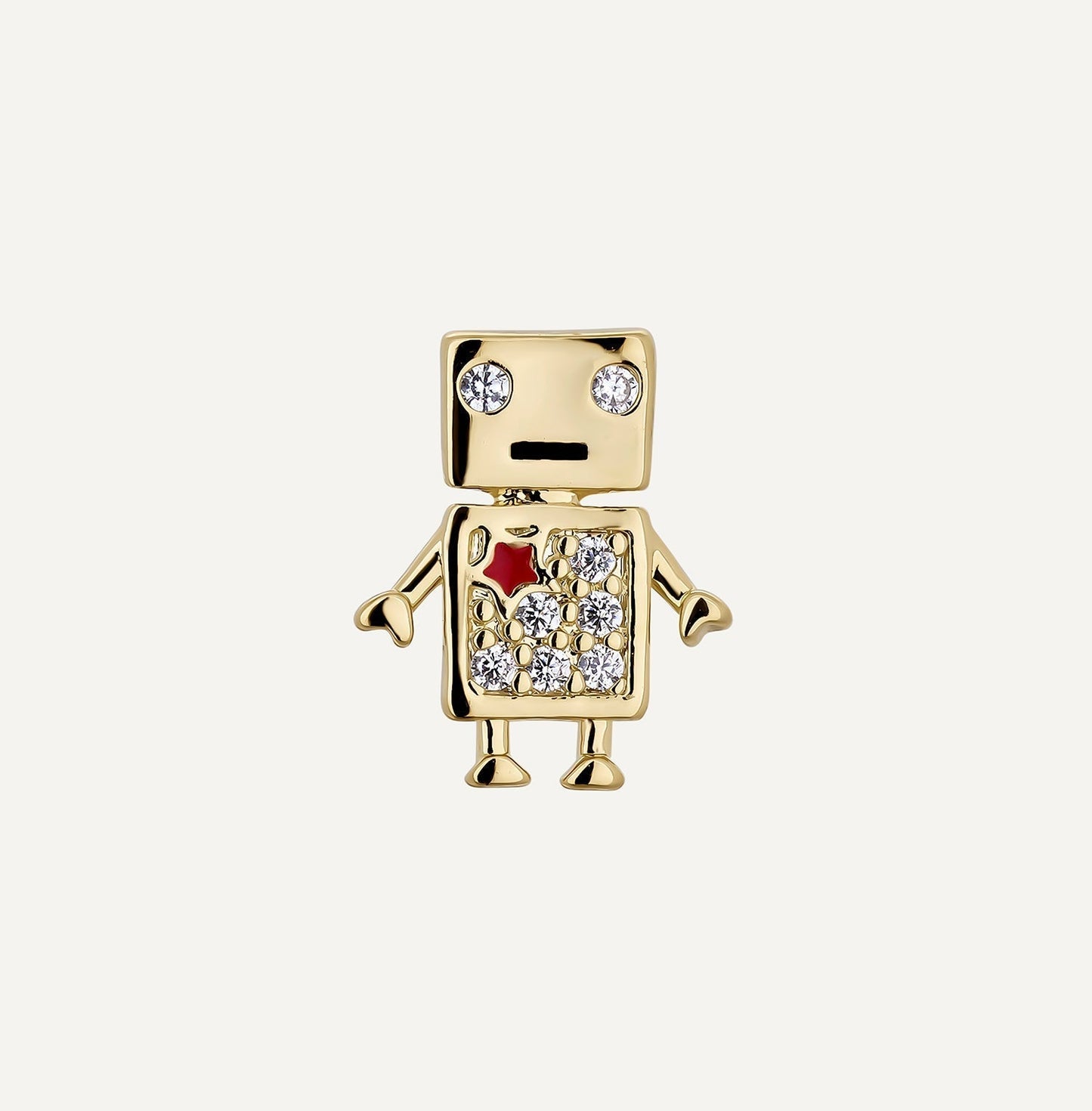 PENDIENTE PIERCING ROB THE ROBOT