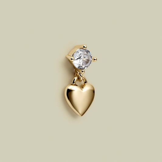 BRIGHT HEART PENDANT PIERCING