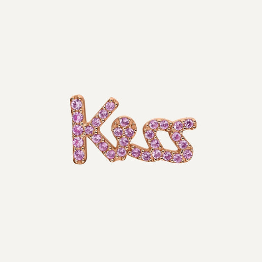 KISS ME PIERCE EARRING