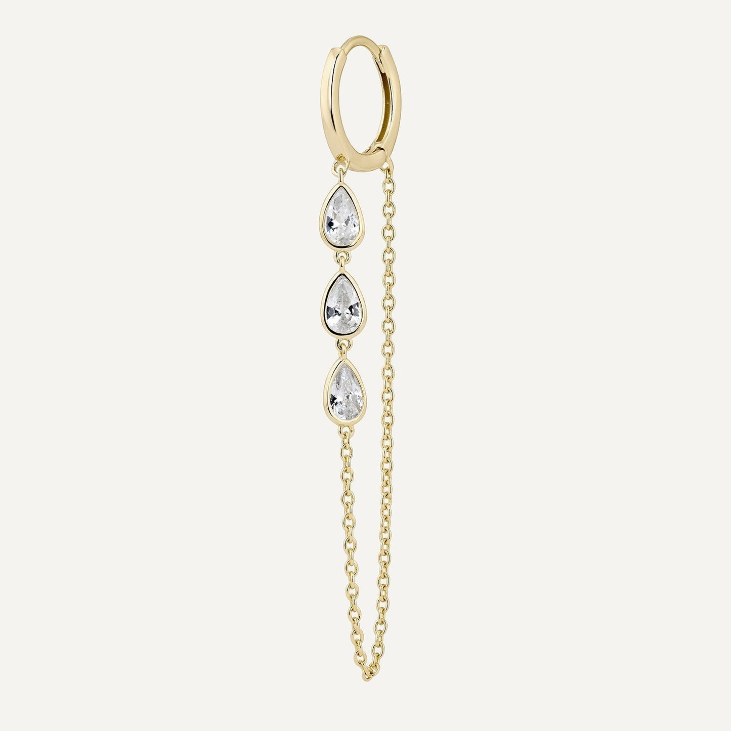 EARRING PIERCING ARO GOLD ZUBI
