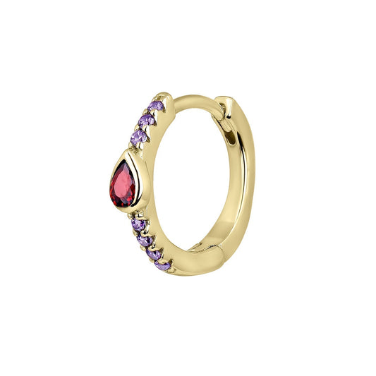 GISELE HOOP PIERCING EARRING