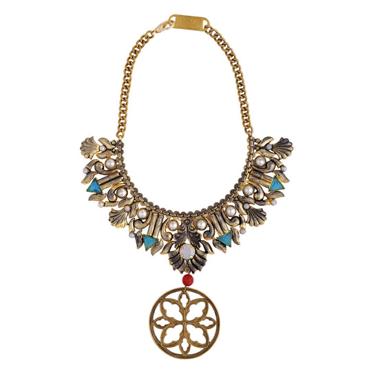 DUOMOS WHEEL NECKLACE