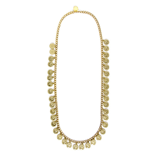 Single Layer Coin Necklace