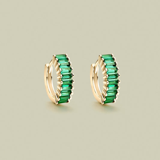 AMAZONAS GREEN RIMS EARRING
