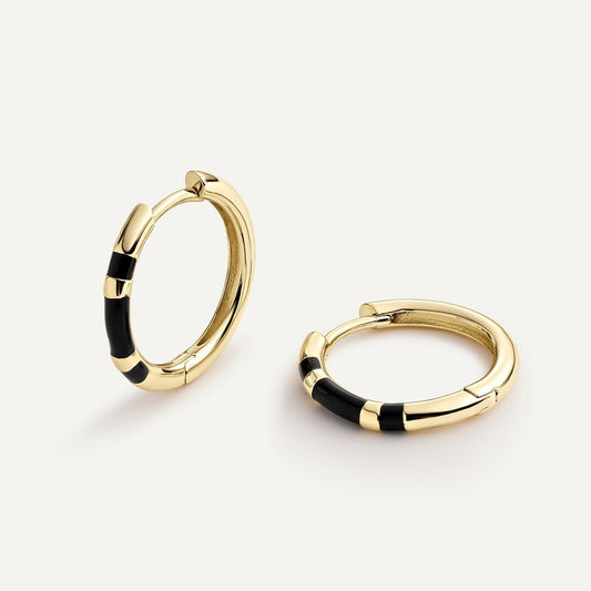 AROS SERAPHINA BLACK EARRING