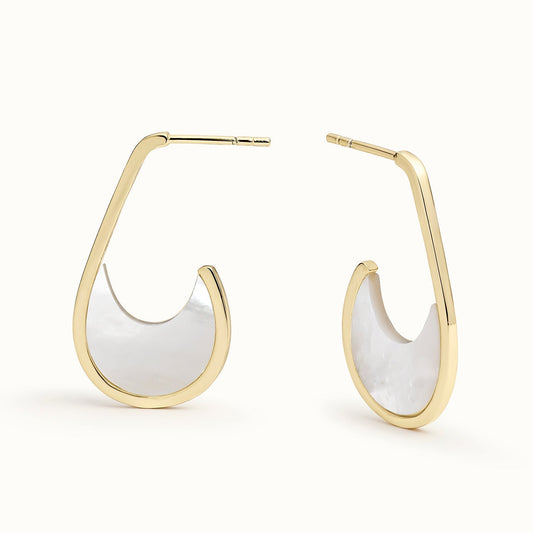 ALHAMBRA MOTHER OF PEARL EARRINGS