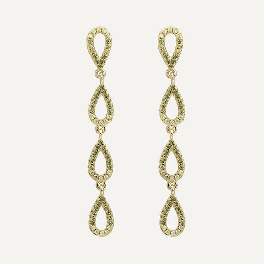 CRYSTAL SERENADE EARRINGS