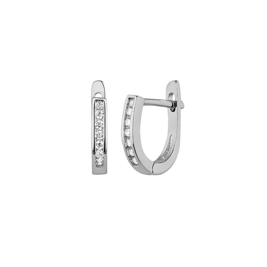 DENA SILVER HOOPS