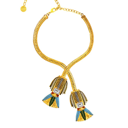 Egyptian Crossover Necklace