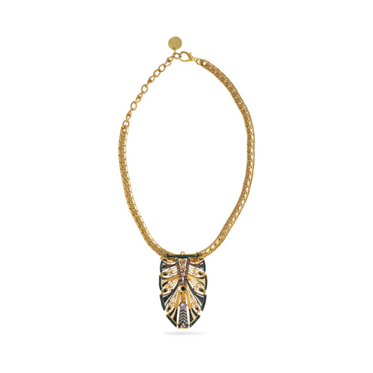 Green Egyptian Pendant Neckpiece