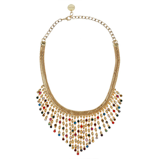 Twisted Candy Necklace (Gold)
