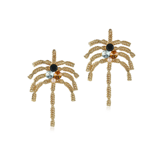 Palm Tree Earrings