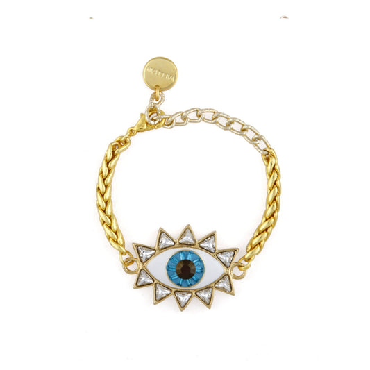 Evil Eye Bracelet (Gold)