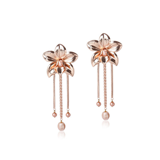 Metallic Orchids (Rose Gold)