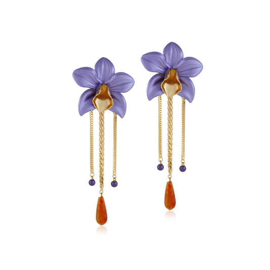 Metallic Orchids (Lavender)