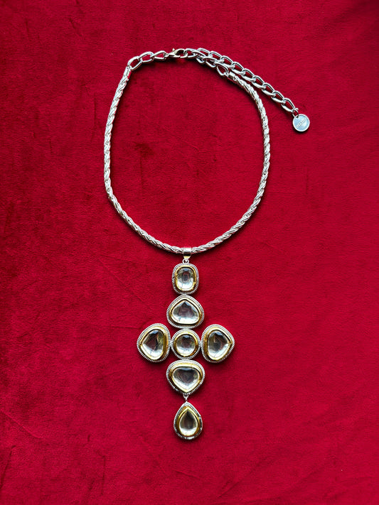 Polki Bridge Necklace