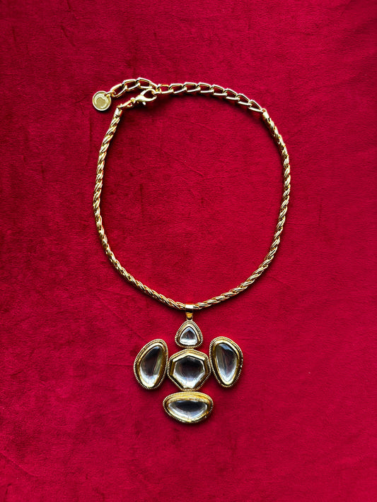 Polki Orb Necklace