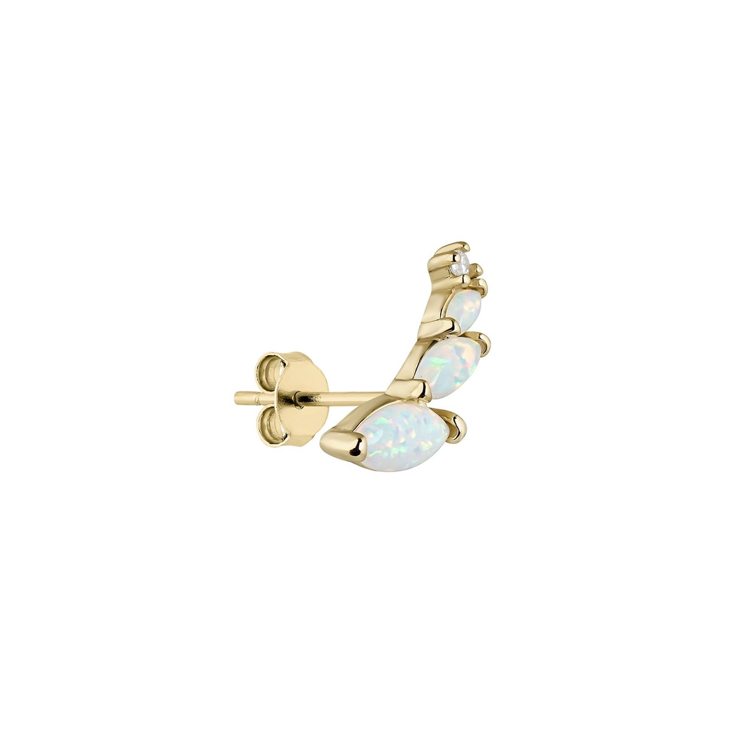 LOTUS CLIMBING EARRINGS